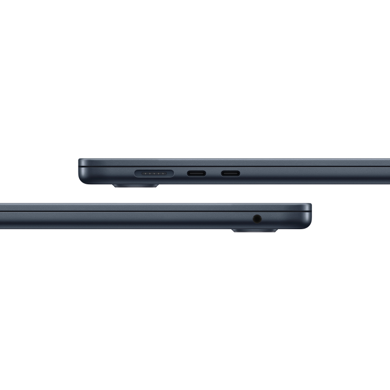 Apple MacBook Air 15" (M4, 10C CPU/10C GPU, 2025), 16 ГБ, 256 ГБ SSD, «полуночный черный»